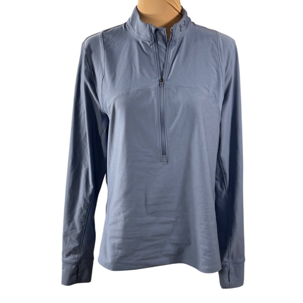 Under Armour Women's Pullover 1/2 Zip Athletic Mock Neck Size XL